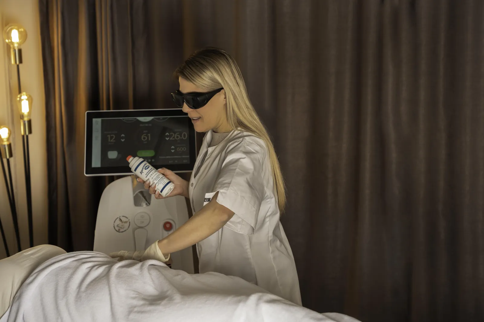 Laser-Behandlung im Salon